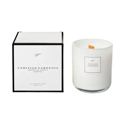 Sohum Parade Botanical Candle Eco Cedarwick Candle Tahitian Gardenia 500g - Fresh Bloom Skin - Premium Skincare Solutions for Nourished, Hydrated, and Radiant Skin Every Day
