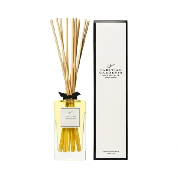Sohum Parade Reed Diffuser Tahitian Gardenia 160ml - Fresh Bloom Skin - Premium Skincare Solutions for Nourished, Hydrated, and Radiant Skin Every Day