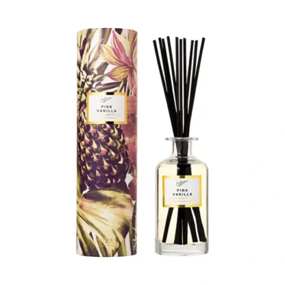 Sohum Tropicale Reed Diffuser Pina Vanilla 250ml - Fresh Bloom Skin - Premium Skincare Solutions for Nourished, Hydrated, and Radiant Skin Every Day