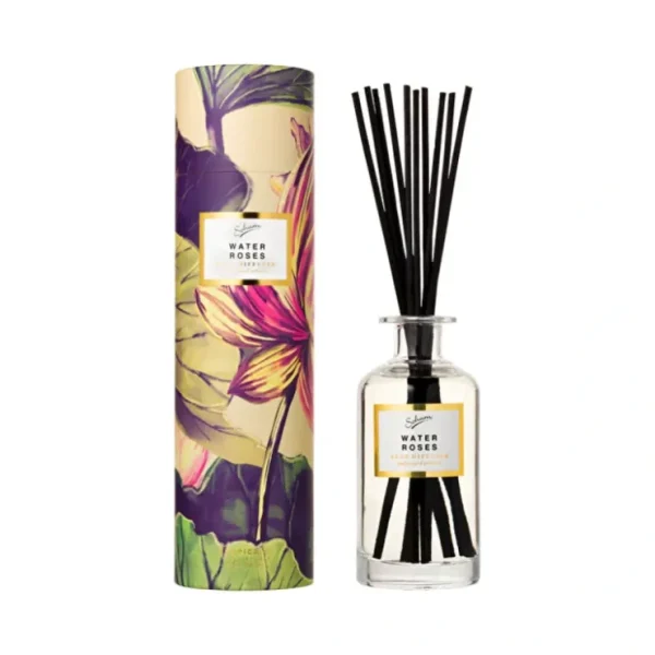 Sohum Tropicale Reed Diffuser Water Roses 250ml - Fresh Bloom Skin - Premium Skincare Solutions for Nourished, Hydrated, and Radiant Skin Every Day