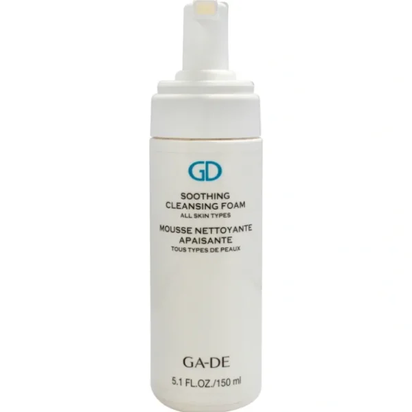 Soothing Cleansing Foam - All Skin type by GA-DE for Women - 5.07 oz Cleanser - Fresh Bloom Skin - Premium Skincare Solutions for Nourished, Hydrated, and Radiant Skin Every Day