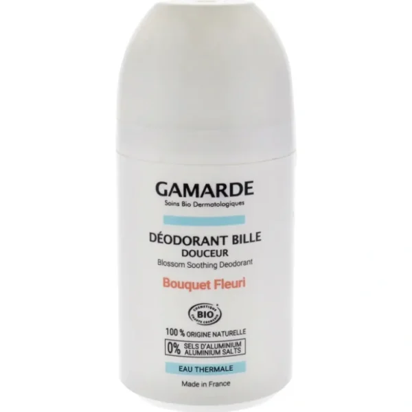 Soothing Deodorant - Blossom by Gamarde for Women - 1.6 oz Deodorant Roll-On - Fresh Bloom Skin - Premium Skincare Solutions for Nourished, Hydrated, and Radiant Skin Every Day