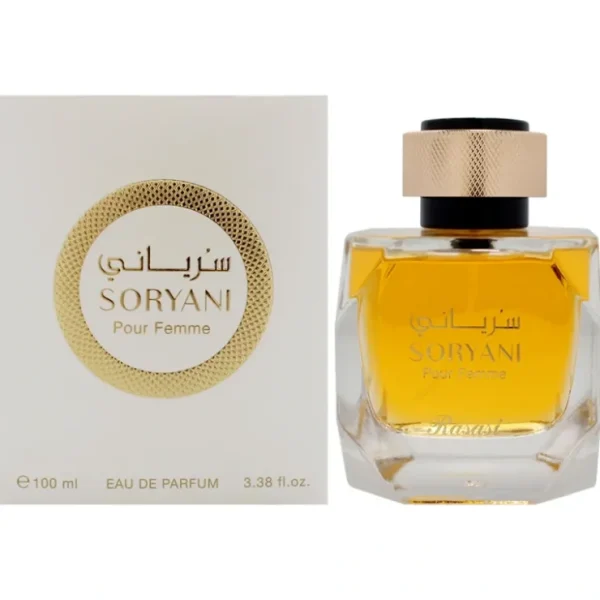 Soryani by Rasasi for Women - 3.38 oz EDP Spray - Fresh Bloom Skin - Premium Skincare Solutions for Nourished, Hydrated, and Radiant Skin Every Day