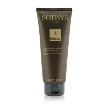 Sothys Homme Hair And Body Revitalizing Gel Cleanser 200ml/6.76oz - Fresh Bloom Skin - Premium Skincare Solutions for Nourished, Hydrated, and Radiant Skin Every Day