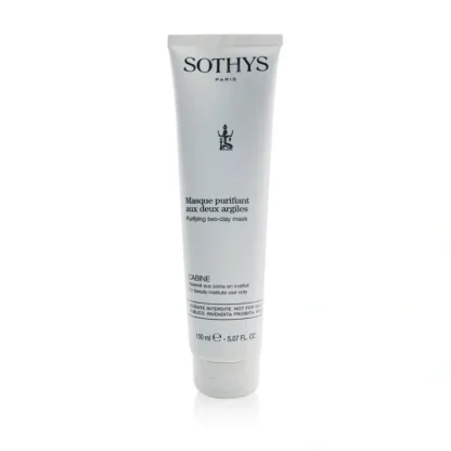 Sothys Purifying Two-Clay Mask (Salon Size) 150ml/5.07oz - Fresh Bloom Skin - Premium Skincare Solutions for Nourished, Hydrated, and Radiant Skin Every Day