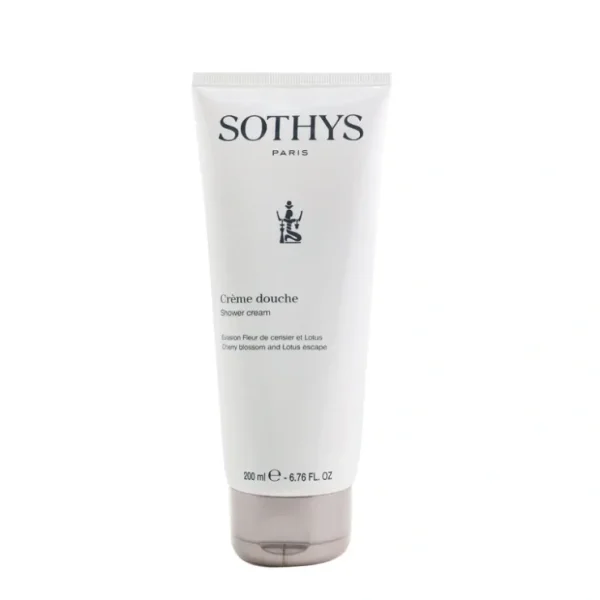 Sothys Shower Cream - Cherry Blossom & Lotus Escape 200ml/6.76oz - Fresh Bloom Skin - Premium Skincare Solutions for Nourished, Hydrated, and Radiant Skin Every Day