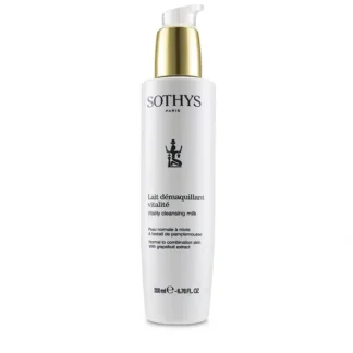 Sothys Vitality Cleansing Milk - For Normal to Combination Skin, With Grapefruit Extract 200ml/6.76oz - Fresh Bloom Skin - Premium Skincare Solutions for Nourished, Hydrated, and Radiant Skin Every Day