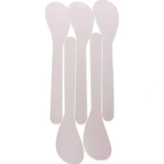 Spatula Round Tip Plastic - White by Marianna for Unisex - 12 Pc Applicator - Fresh Bloom Skin - Premium Skincare Solutions for Nourished, Hydrated, and Radiant Skin Every Day