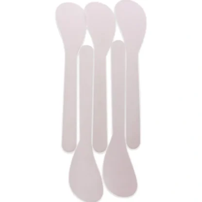 Spatula Round Tip Plastic - White by Marianna for Unisex - 12 Pc Applicator - Fresh Bloom Skin - Premium Skincare Solutions for Nourished, Hydrated, and Radiant Skin Every Day
