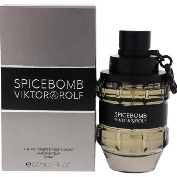 Spicebomb by Viktor and Rolf for Men - 1.7 oz EDT Spray - Fresh Bloom Skin - Premium Skincare Solutions for Nourished, Hydrated, and Radiant Skin Every Day