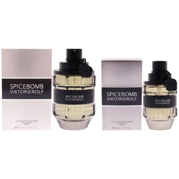 Spicebomb Kit by Viktor and Rolf for Men - 2 Pc 3.04oz EDT Spray, 1.7 oz EDT Spray - Fresh Bloom Skin - Premium Skincare Solutions for Nourished, Hydrated, and Radiant Skin Every Day