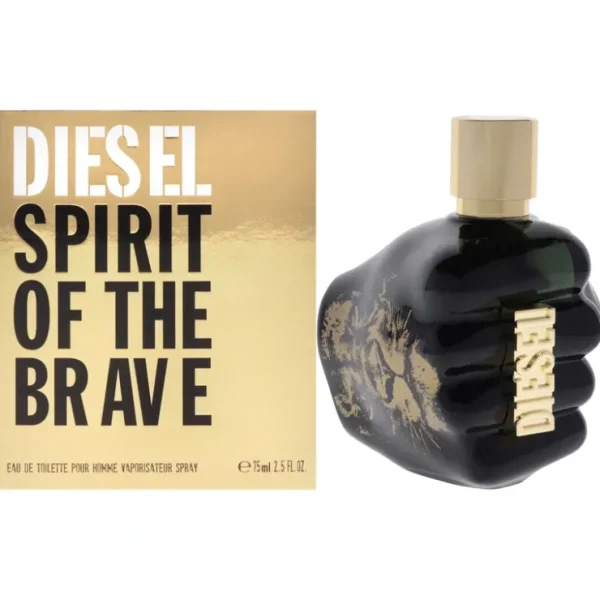 Spirit Of The Brave by Diesel for Men - 2.5 oz EDT Spray - Fresh Bloom Skin - Premium Skincare Solutions for Nourished, Hydrated, and Radiant Skin Every Day