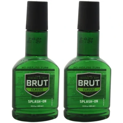 Splash-On Original Fragrance by Brut for Men - 3.5 oz Splash - Pack of 2 - Fresh Bloom Skin - Premium Skincare Solutions for Nourished, Hydrated, and Radiant Skin Every Day
