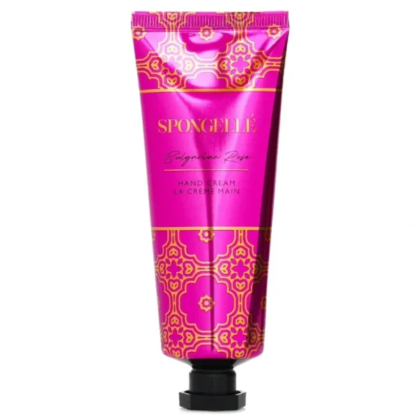 Spongelle Hand Cream - Bulgarian Rose 57g/2oz - Fresh Bloom Skin - Premium Skincare Solutions for Nourished, Hydrated, and Radiant Skin Every Day