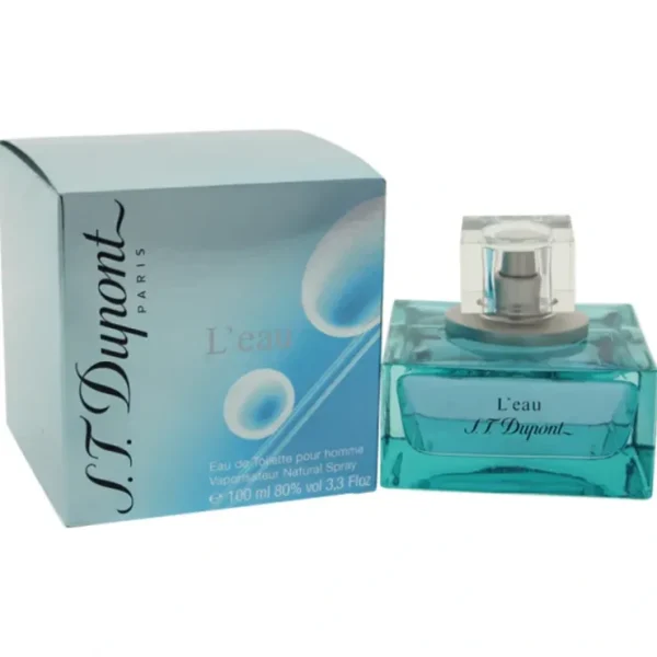 S.T. Dupont Leau St Dupont by S.T. Dupont for Men - 3.4 oz EDT Spray - Fresh Bloom Skin - Premium Skincare Solutions for Nourished, Hydrated, and Radiant Skin Every Day