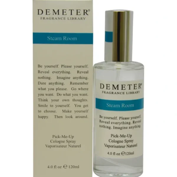 Steam Room by Demeter for Women - 4 oz Cologne Spray - Fresh Bloom Skin - Premium Skincare Solutions for Nourished, Hydrated, and Radiant Skin Every Day