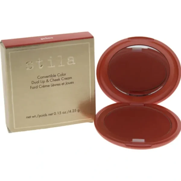 Stila Convertible Color Dual Lip & Cheek Cream - Gerbera by Stila for Women - 0.15 oz Cream Blush - Fresh Bloom Skin - Premium Skincare Solutions for Nourished, Hydrated, and Radiant Skin Every Day