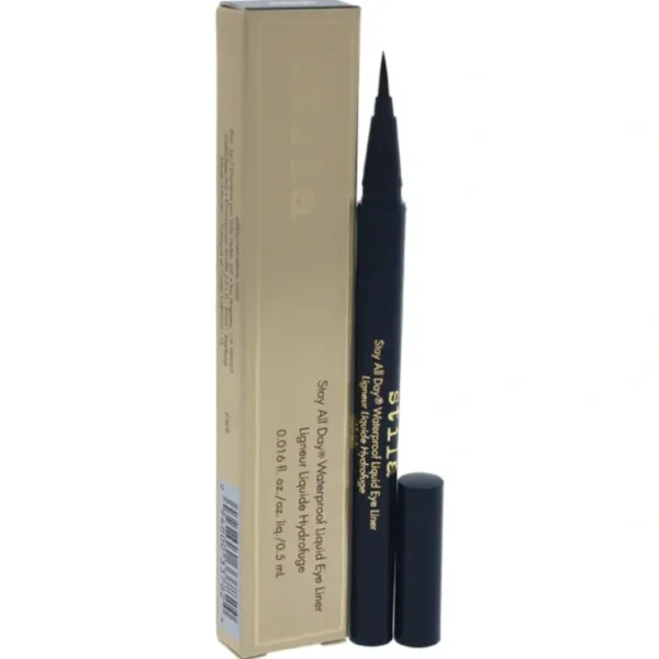 Stila Stay All Day Waterproof Liquid Eye Liner - Midnight by Stila for Women - 0.016 oz Eyeliner - Fresh Bloom Skin - Premium Skincare Solutions for Nourished, Hydrated, and Radiant Skin Every Day