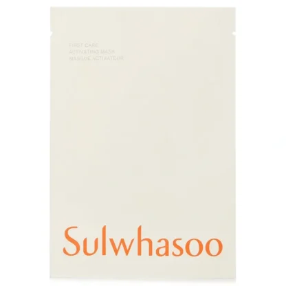 Sulwhasoo First Care Activating Mask 1pc - Fresh Bloom Skin - Premium Skincare Solutions for Nourished, Hydrated, and Radiant Skin Every Day