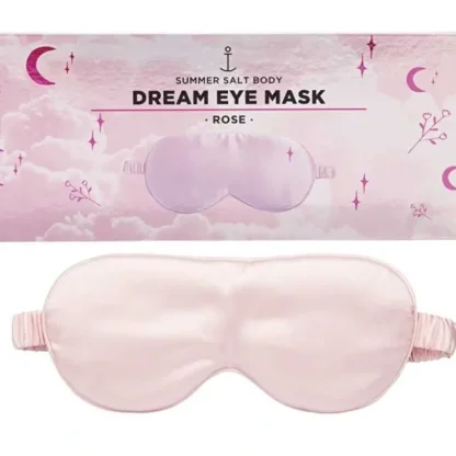 Summer Salt Body Dream Eye Mask Rose (Satin + Spandex) - Fresh Bloom Skin - Premium Skincare Solutions for Nourished, Hydrated, and Radiant Skin Every Day