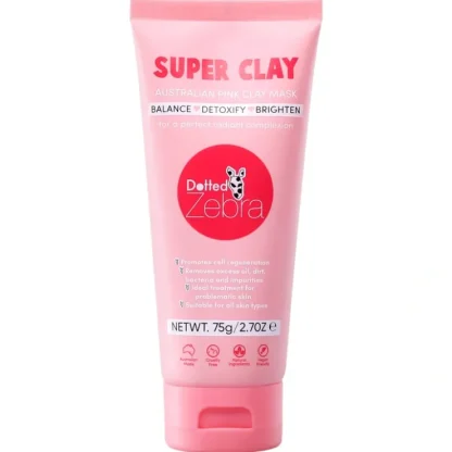 Super Clay by Dotted Zebra for Women - 2.7 oz Mask - Fresh Bloom Skin - Premium Skincare Solutions for Nourished, Hydrated, and Radiant Skin Every Day