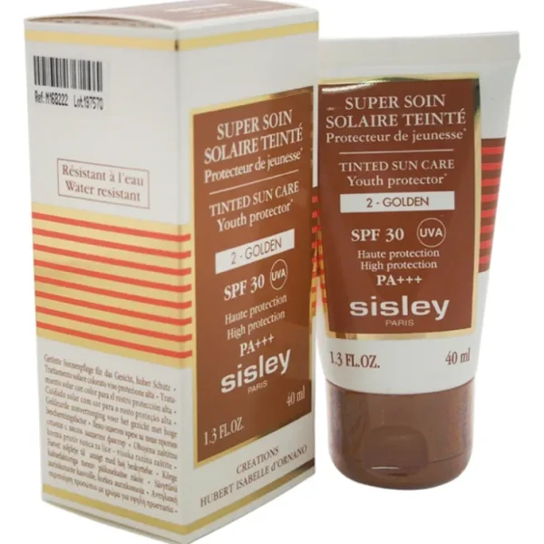 Super Soin Solaire Tinted Sun Care SPF 30 PA Plus - 2 Golden by Sisley for Women - 1.3 oz Sunscreen - Fresh Bloom Skin - Premium Skincare Solutions for Nourished, Hydrated, and Radiant Skin Every Day