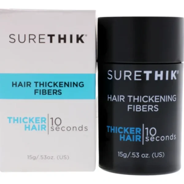 SureThik Hair Thickening Fibers - Black by SureThik for Men - 0.53 oz Treatment - Fresh Bloom Skin - Premium Skincare Solutions for Nourished, Hydrated, and Radiant Skin Every Day