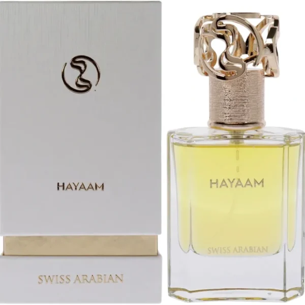 Swiss Arabian Hayaam by Swiss Arabian for Unisex - 1.7 oz EDP Spray - Fresh Bloom Skin - Premium Skincare Solutions for Nourished, Hydrated, and Radiant Skin Every Day