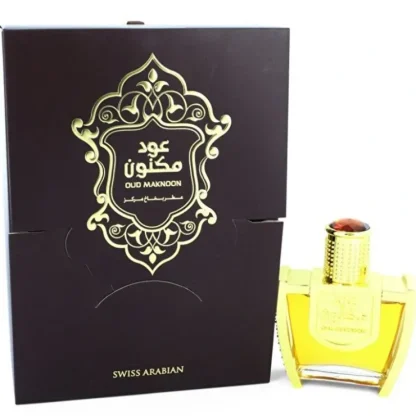Swiss Arabian Oud Maknoon Eau De Parfum Spray (Unisex) 44ml/1.5oz - Fresh Bloom Skin - Premium Skincare Solutions for Nourished, Hydrated, and Radiant Skin Every Day