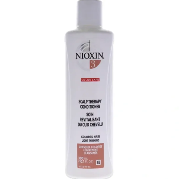 System 3 Scalp Therapy Conditioner by Nioxin for Unisex - 10.1 oz Conditioner - Fresh Bloom Skin - Premium Skincare Solutions for Nourished, Hydrated, and Radiant Skin Every Day