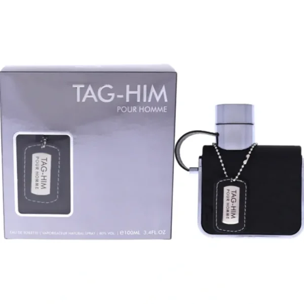 Tag Him Pour Homme by Armaf for Men - 3.4 oz EDP Spray - Fresh Bloom Skin - Premium Skincare Solutions for Nourished, Hydrated, and Radiant Skin Every Day