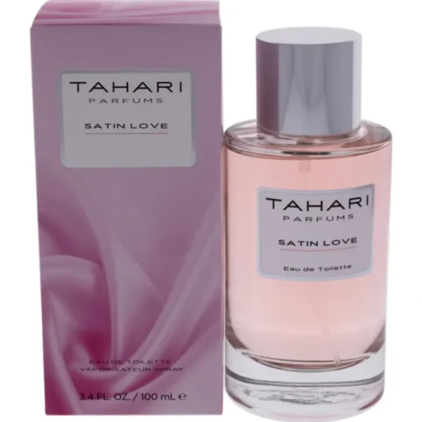 Tahari Parfums Satin Love by Tahari Parfums for Women - 3.4 oz EDT Spray - Fresh Bloom Skin - Premium Skincare Solutions for Nourished, Hydrated, and Radiant Skin Every Day