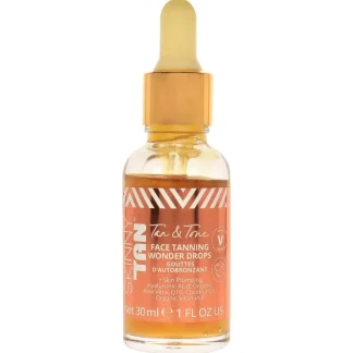 Tan and Tone Face Tanning Wonder Drops by Skinny Tan for Women - 1 oz Serum - Fresh Bloom Skin - Premium Skincare Solutions for Nourished, Hydrated, and Radiant Skin Every Day