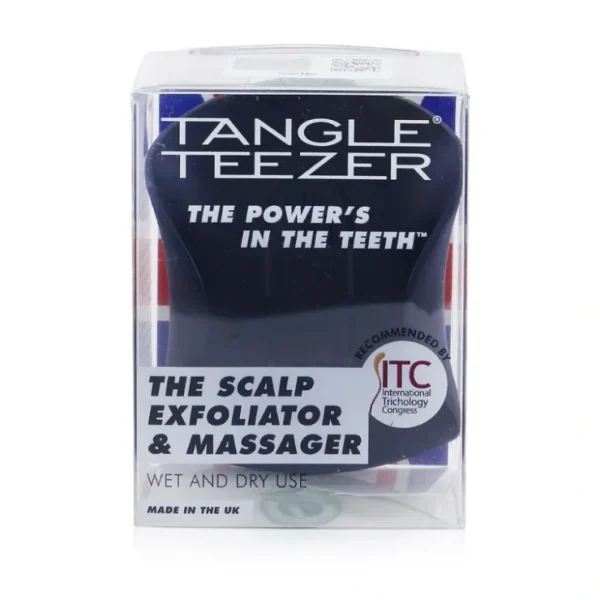 Tangle Teezer The Scalp Exfoliator & Massager Brush - # Onyx Black 1pc - Fresh Bloom Skin - Premium Skincare Solutions for Nourished, Hydrated, and Radiant Skin Every Day