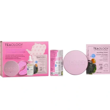 Teaology Hyaluronic Infusion Forever Beauty Ritual Set: 3pcs - Fresh Bloom Skin - Premium Skincare Solutions for Nourished, Hydrated, and Radiant Skin Every Day