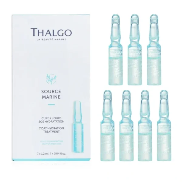 Thalgo Source Marine 7 Day Hydration Treatment 7x1.2ml/0.04oz - Fresh Bloom Skin - Premium Skincare Solutions for Nourished, Hydrated, and Radiant Skin Every Day