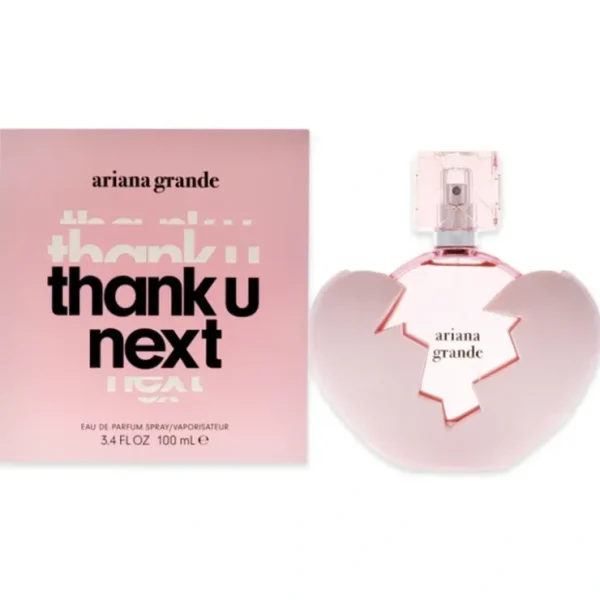 Thank U Next by Ariana Grande for Women - 3.4 oz EDP Spray - Fresh Bloom Skin - Premium Skincare Solutions for Nourished, Hydrated, and Radiant Skin Every Day