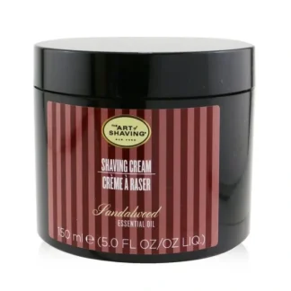 The Art Of Shaving Shaving Cream - Sandalwood Essential Oil 150ml/5oz - Fresh Bloom Skin - Premium Skincare Solutions for Nourished, Hydrated, and Radiant Skin Every Day