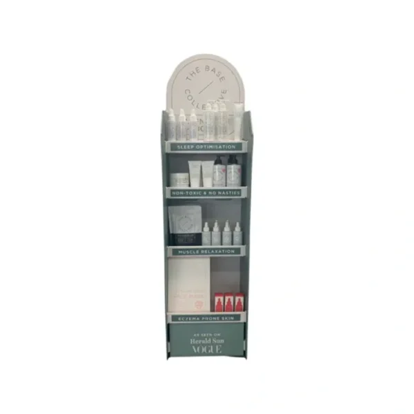 The Base Collective Floor Stand Core Range (23 items) - Fresh Bloom Skin - Premium Skincare Solutions for Nourished, Hydrated, and Radiant Skin Every Day
