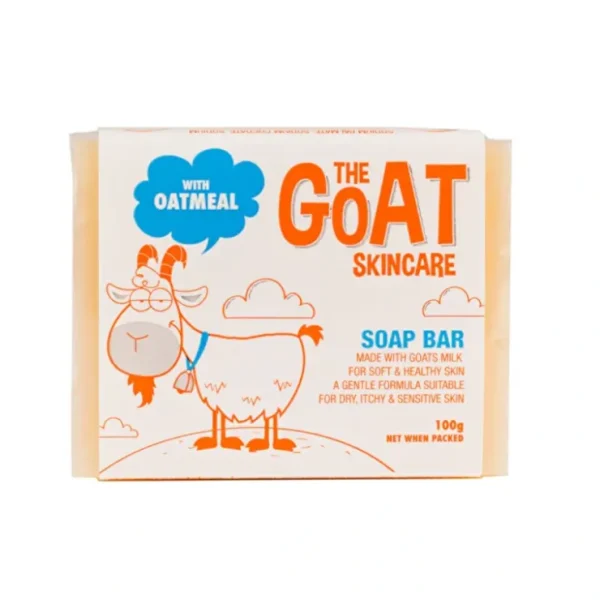 The Goat Skincare Soap Bar With Oatmeal 100g - Fresh Bloom Skin - Premium Skincare Solutions for Nourished, Hydrated, and Radiant Skin Every Day