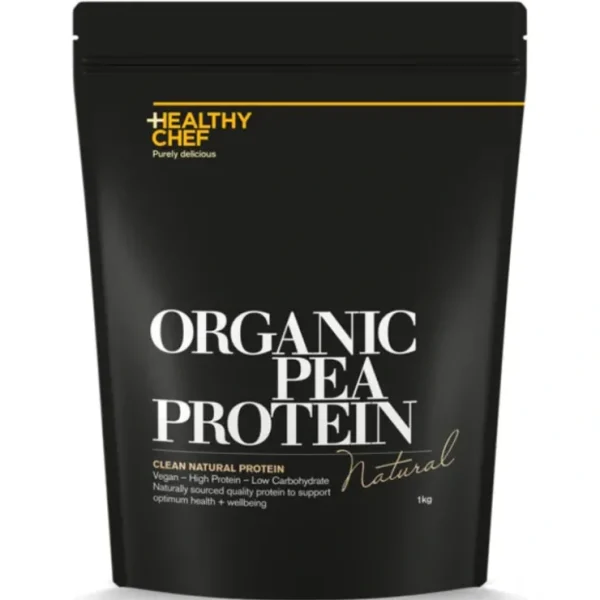 The Healthy Chef Organic Pea Protein Natural 1kg - Fresh Bloom Skin - Premium Skincare Solutions for Nourished, Hydrated, and Radiant Skin Every Day