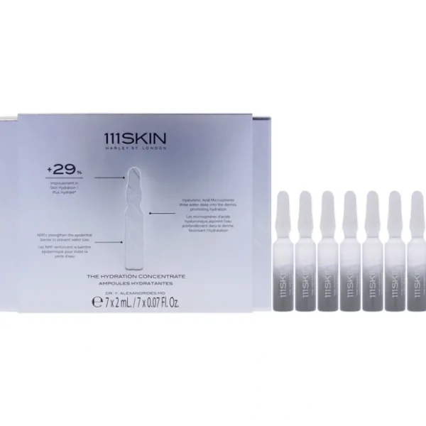The Hydration Concentrate by 111Skin for Unisex - 7 x 0.07 oz Treatment - Fresh Bloom Skin - Premium Skincare Solutions for Nourished, Hydrated, and Radiant Skin Every Day