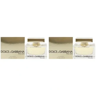 The One by Dolce and Gabbana for Women - 2.5 oz EDP Spray - Pack of 2 - Fresh Bloom Skin - Premium Skincare Solutions for Nourished, Hydrated, and Radiant Skin Every Day