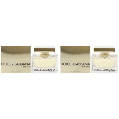 The One by Dolce and Gabbana for Women - 2.5 oz EDP Spray - Pack of 2 - Fresh Bloom Skin - Premium Skincare Solutions for Nourished, Hydrated, and Radiant Skin Every Day