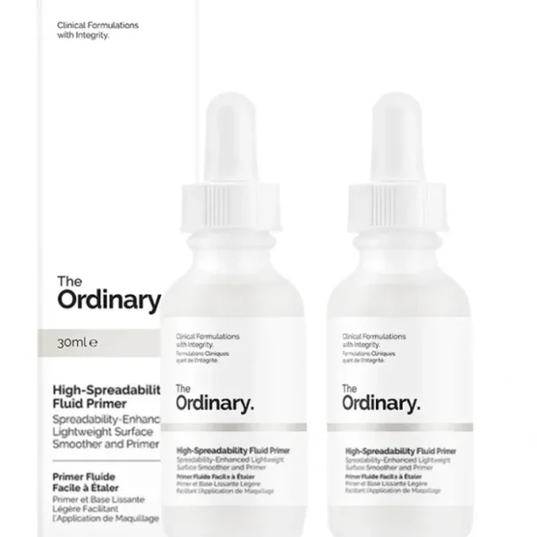 The Ordinary High-Spreadability Fluid Primer [Double Pack] 2x 30ml - Fresh Bloom Skin - Premium Skincare Solutions for Nourished, Hydrated, and Radiant Skin Every Day