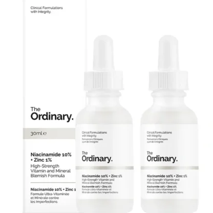 The Ordinary Niacinamide 10% + Zinc 1% [Double Pack] 2 X 30ml - Fresh Bloom Skin - Premium Skincare Solutions for Nourished, Hydrated, and Radiant Skin Every Day