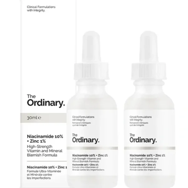 The Ordinary Niacinamide 10% + Zinc 1% [Double Pack] 2 X 30ml - Fresh Bloom Skin - Premium Skincare Solutions for Nourished, Hydrated, and Radiant Skin Every Day