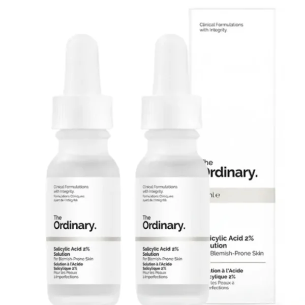 The Ordinary Salicylic Acid 2% Solution [Double Pack] 2 x 15ml - Fresh Bloom Skin - Premium Skincare Solutions for Nourished, Hydrated, and Radiant Skin Every Day