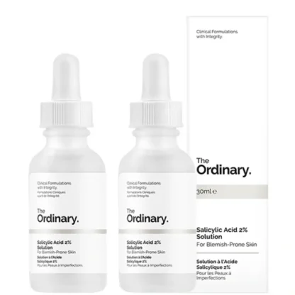 The Ordinary Salicylic Acid 2% Solution [Double Pack] 2 x 30ml - Fresh Bloom Skin - Premium Skincare Solutions for Nourished, Hydrated, and Radiant Skin Every Day