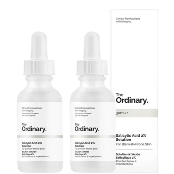 The Ordinary Salicylic Acid 2% Solution [Double Pack] 2 x 30ml - Fresh Bloom Skin - Premium Skincare Solutions for Nourished, Hydrated, and Radiant Skin Every Day